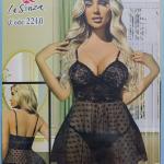 قميص لاسينزا تل قصير فيونكة ع الصدر 2210