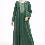 عباية كراون قطيفة سوستة سادة