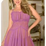 قميص قصير موكا تل كشكشه من الصدر6