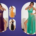 قميص موكا تل طويل مفتوح من الجنب19